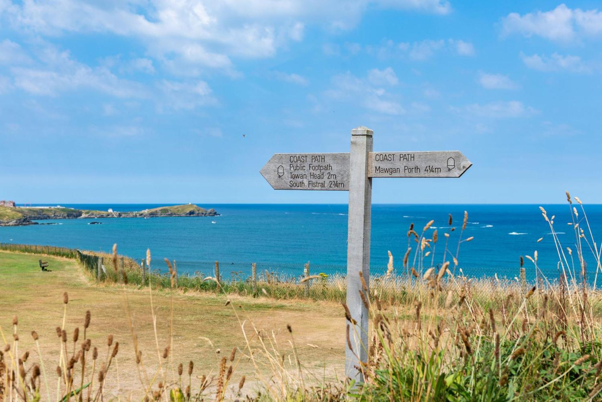 Вилла Number 2 In Lusty Glaze, Newquay Ньюки Экстерьер фото